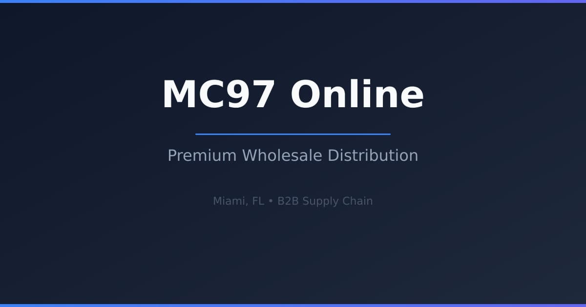 MC97 Online warehouse distribution center