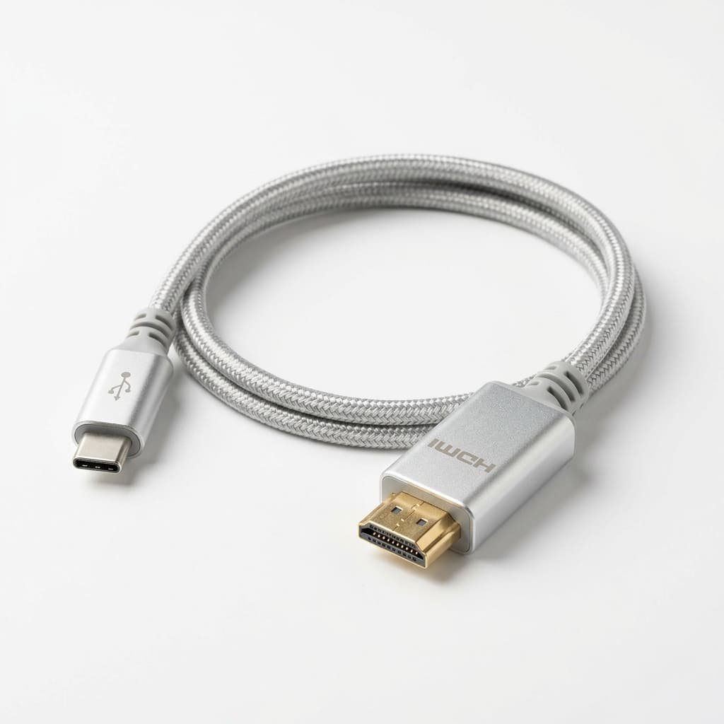 USB-C to HDMI 4K Adapter Cable (6ft) - 100 Pack