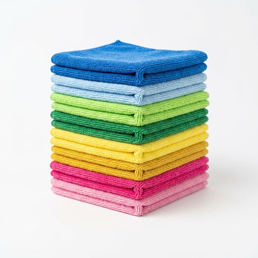 Microfiber Cleaning Cloths (12x12 in) - 100 Pack