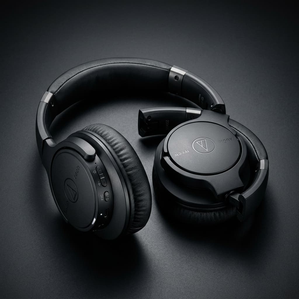 Wireless Bluetooth Over-Ear Headphones with ANC - 12 Pack